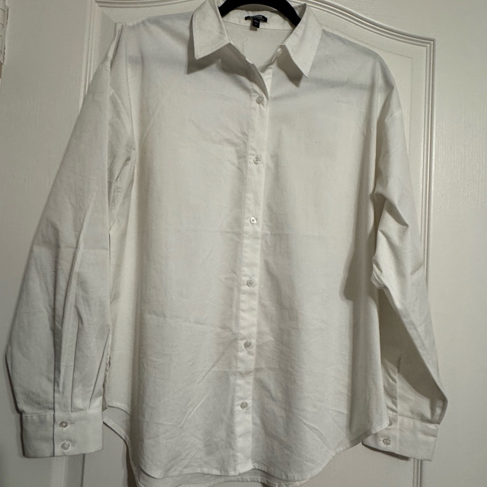 Classic White Men's Shirt